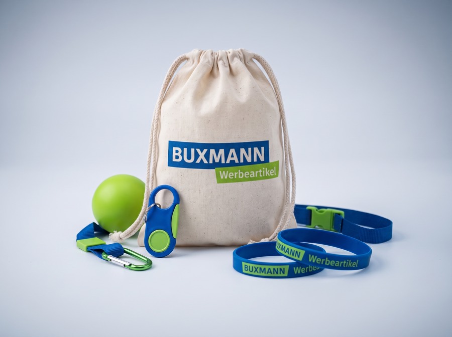 Streuartikel & Give-aways mit Logo bedrucken – Buxmann Berlin