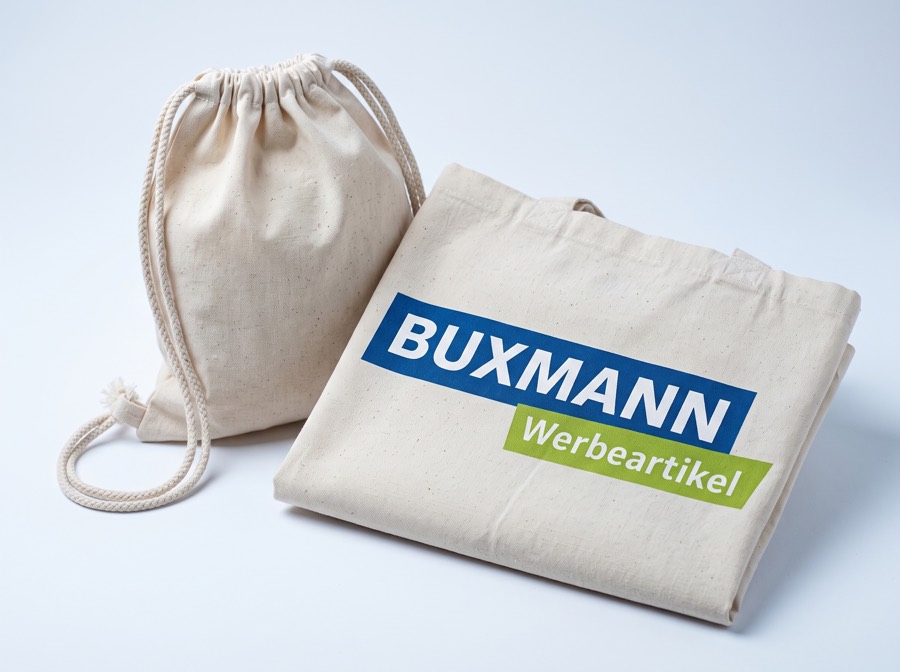 Taschen & Gepäck mit Logo bedrucken – Buxmann Berlin
